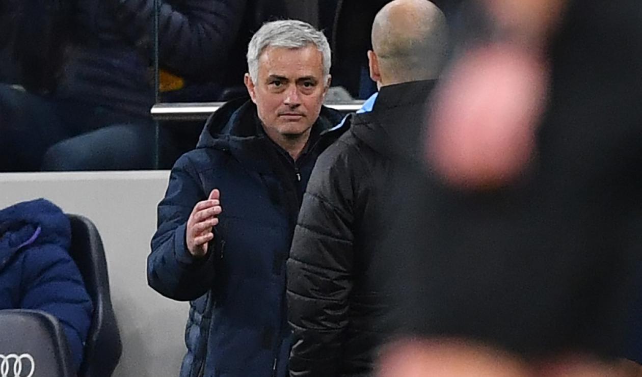 Mourinho y Guadiola - Premier League