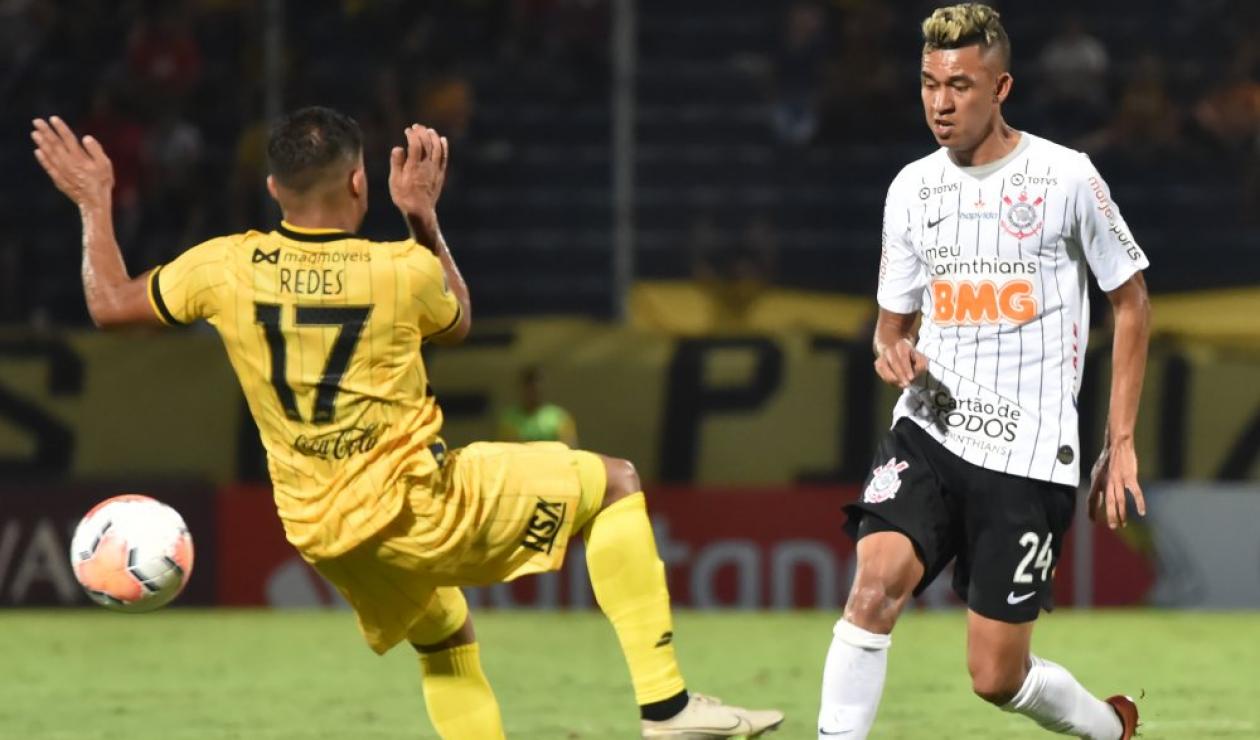 Víctor Cantillo,jugador colombiano del Corinthians de Brasil