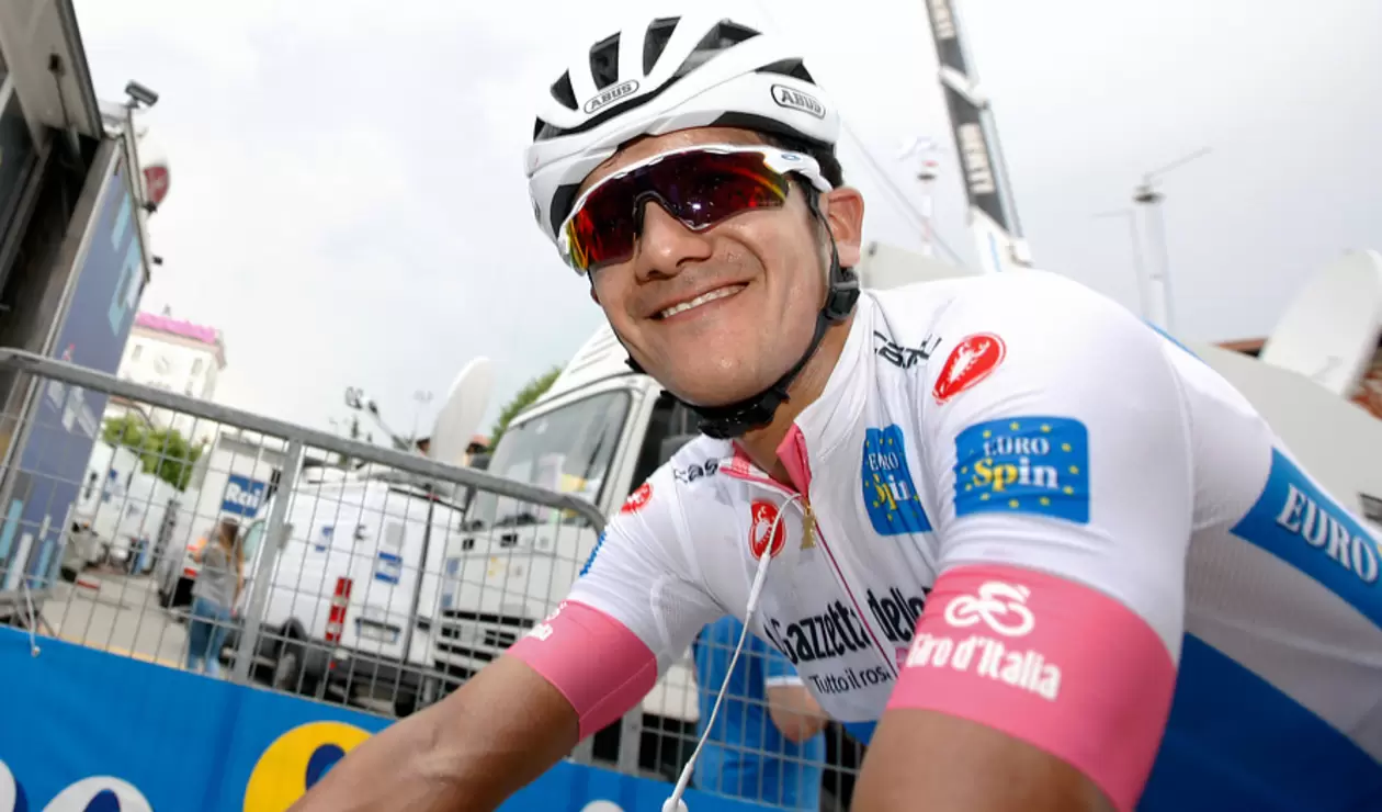 Richard Carapaz, ciclista ecuatoriano