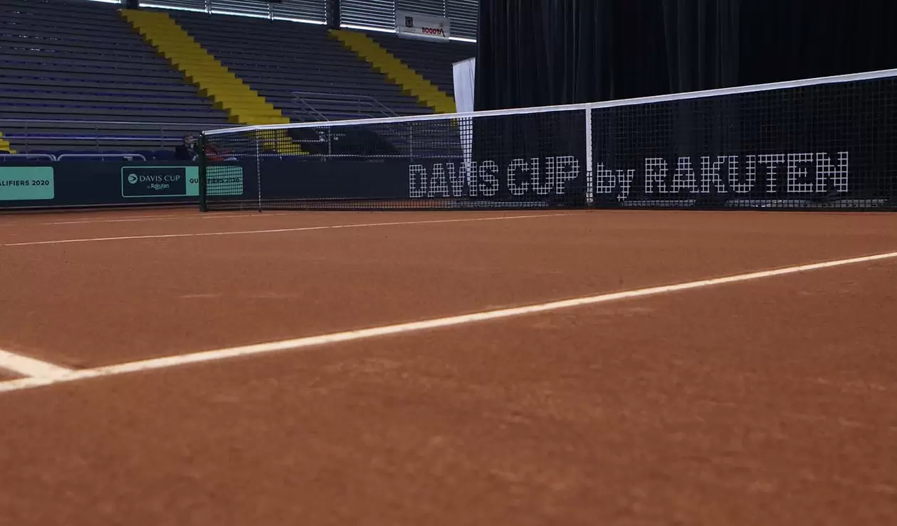 Cancha de Copa Davis - 2020