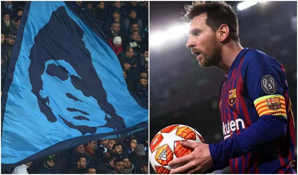 Messi jugará en el San Paolo, tierra de Diego Maradona