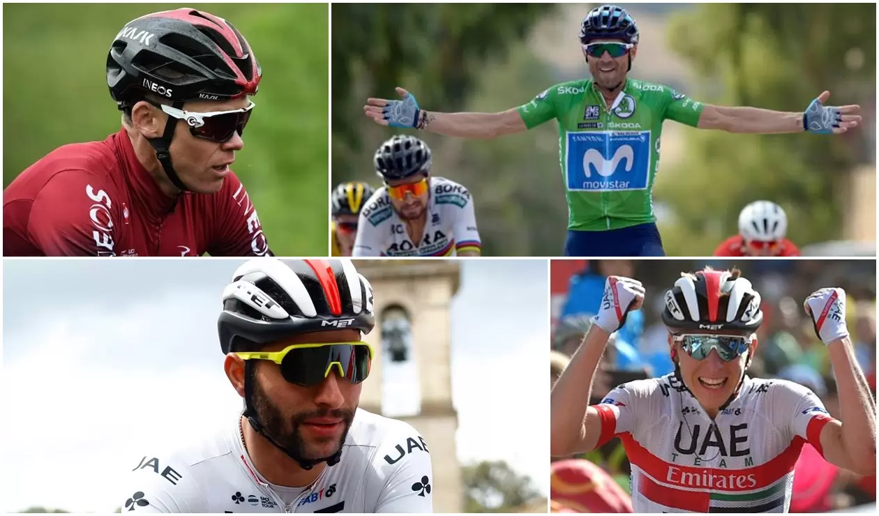 Froome, Gaviria, Pogacar y Valverde, las estrellas que tendrá el UAE Tour