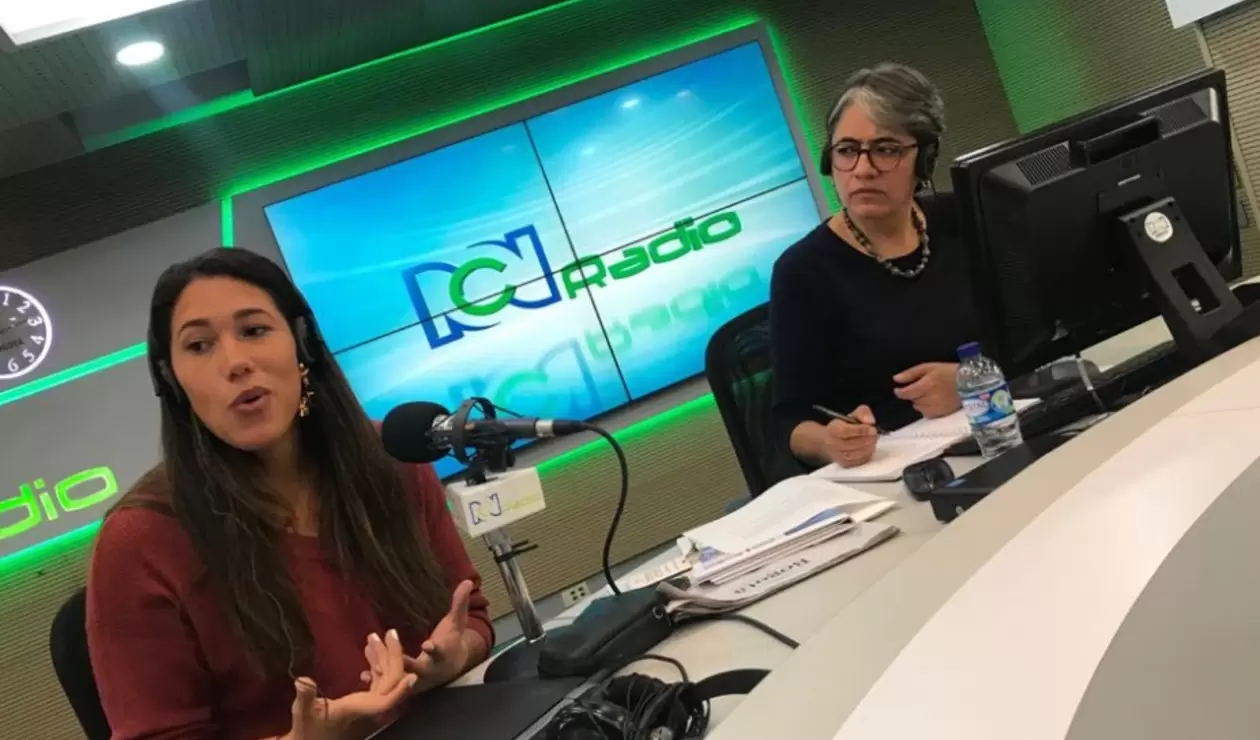 Vanessa Córdoba en RCN Radio 