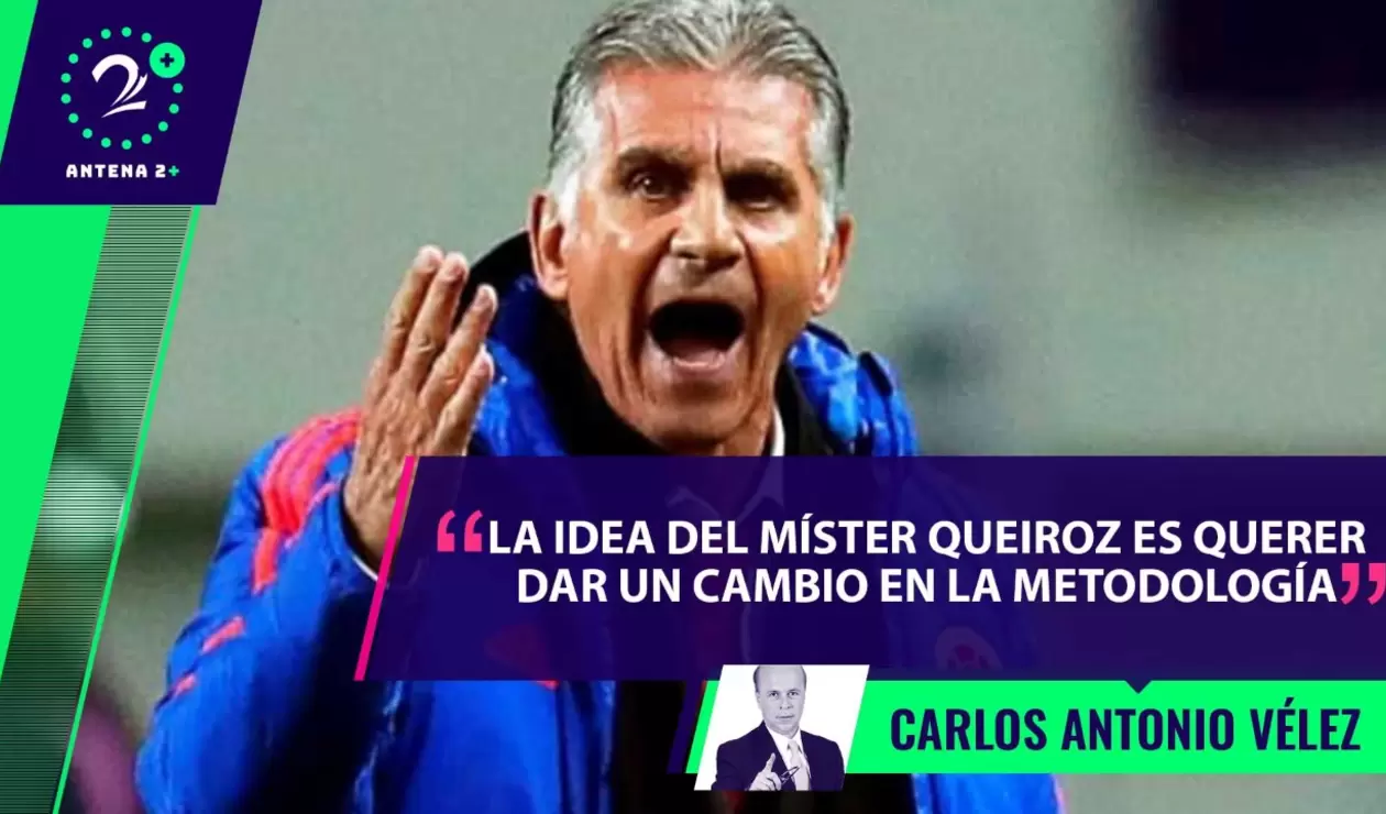 Palabras Mayores: Carlos Queiroz, técnico de la Selección Colombia