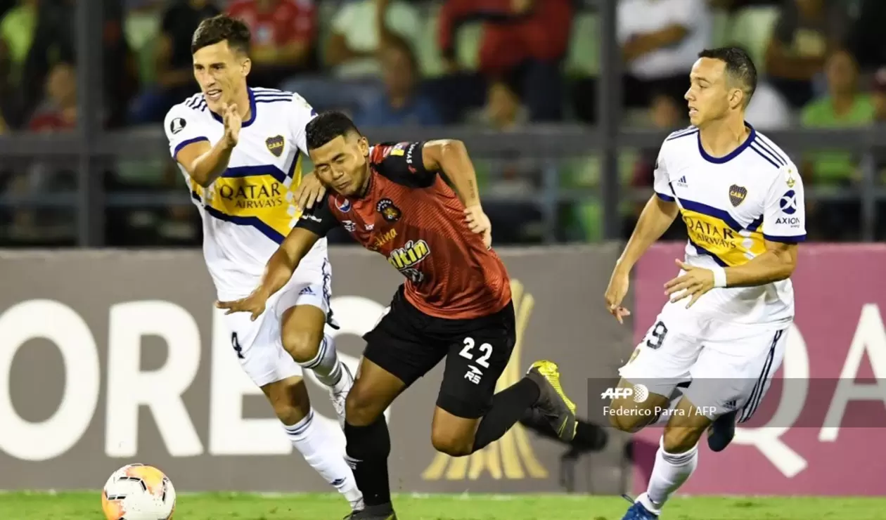 Boca juniors vs Caracas - Copa Libertadores