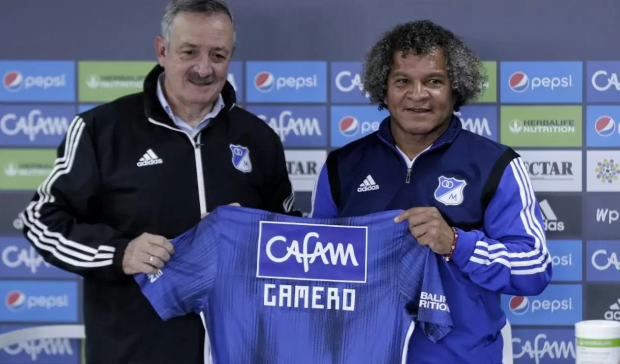 Enrique Camacho y Alberto Gamero - Millonarios 2020