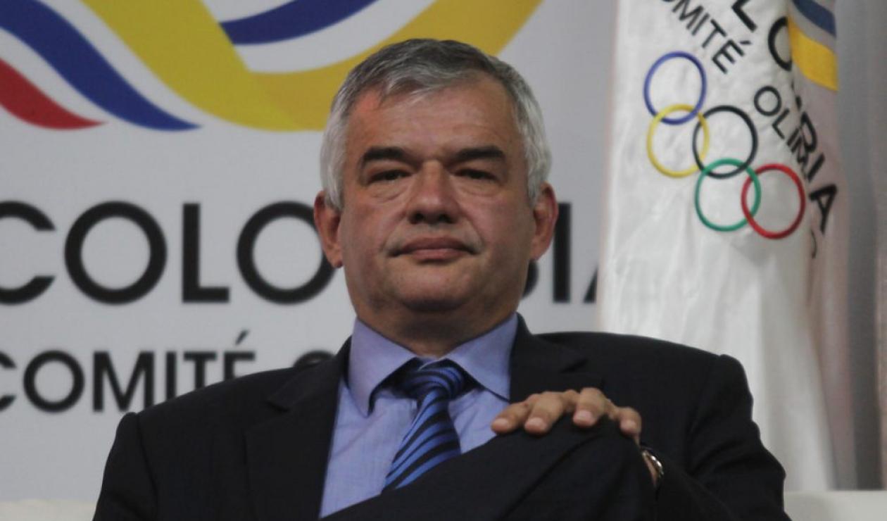Ciro Solano, vicepresidente de la Odecabe (Organización Deportiva Centroamericana y del Caribe)