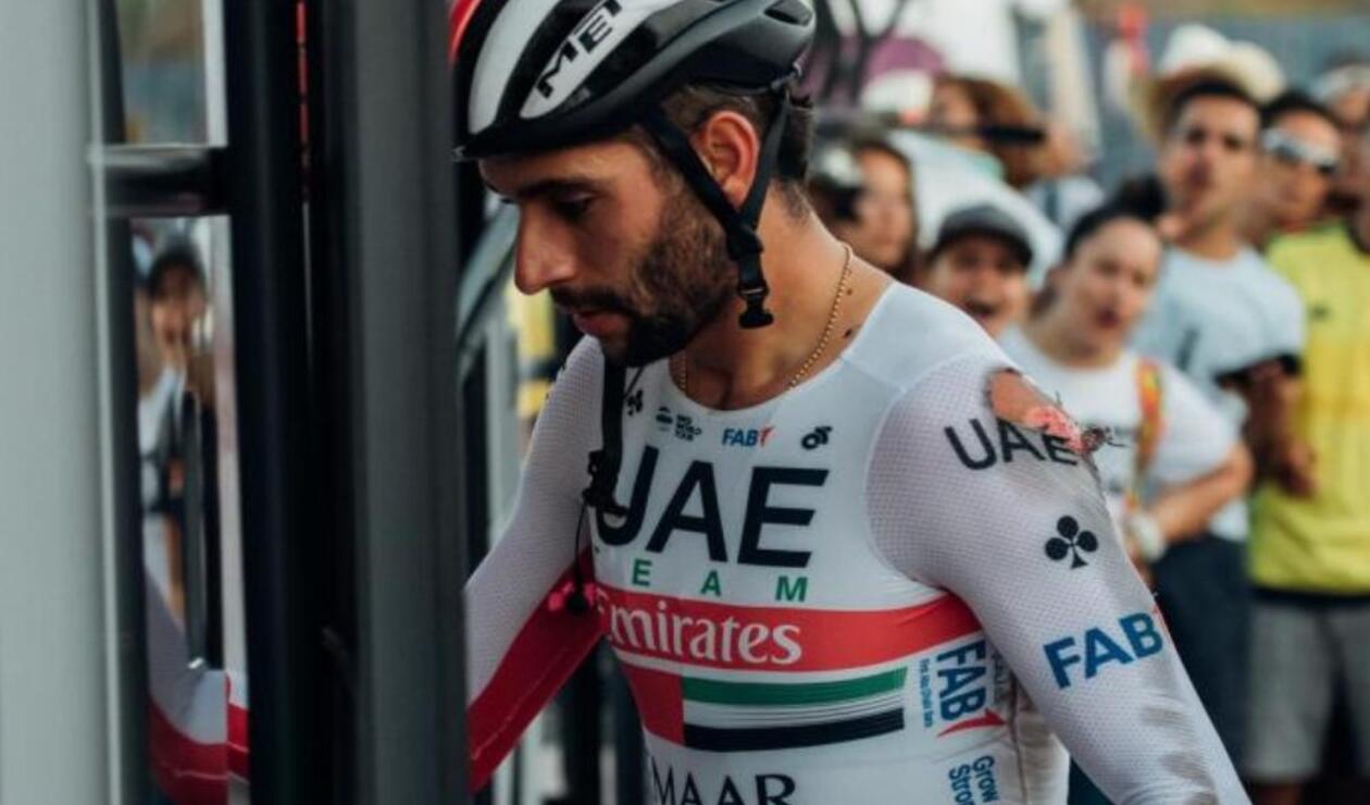 Fernando Gaviria, ciclista del UAE Team