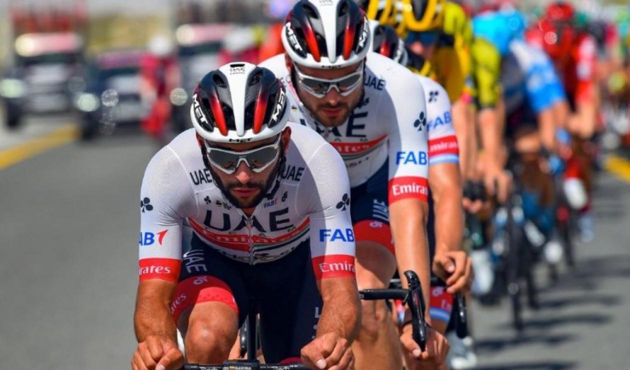 Fernando Gaviria, colombiano del Team UAE
