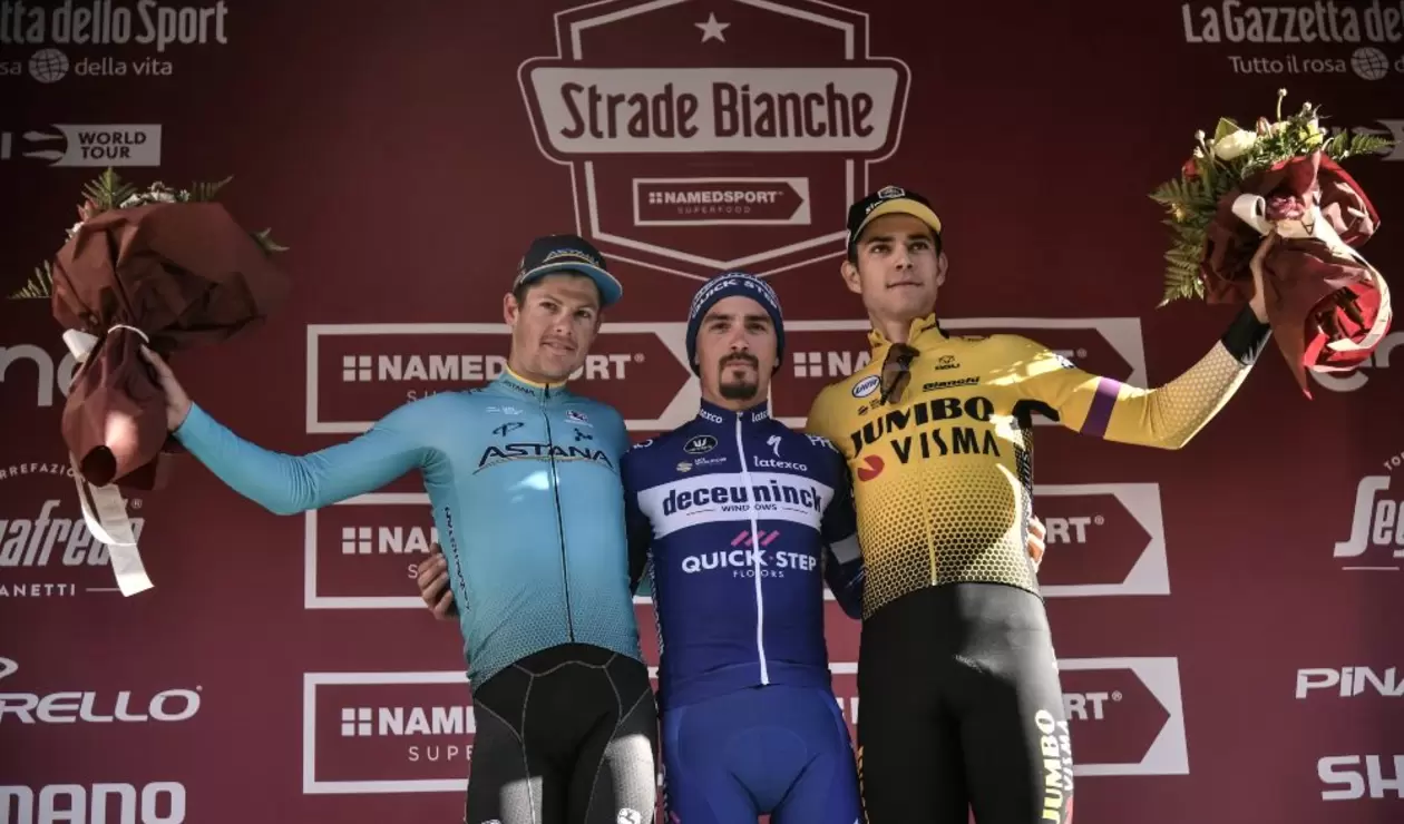 Strade Bianche 2019. Carrera italiana