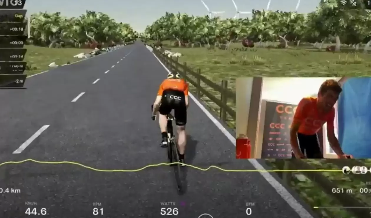 Van Avermaet gana el Tour de Flandes virtual