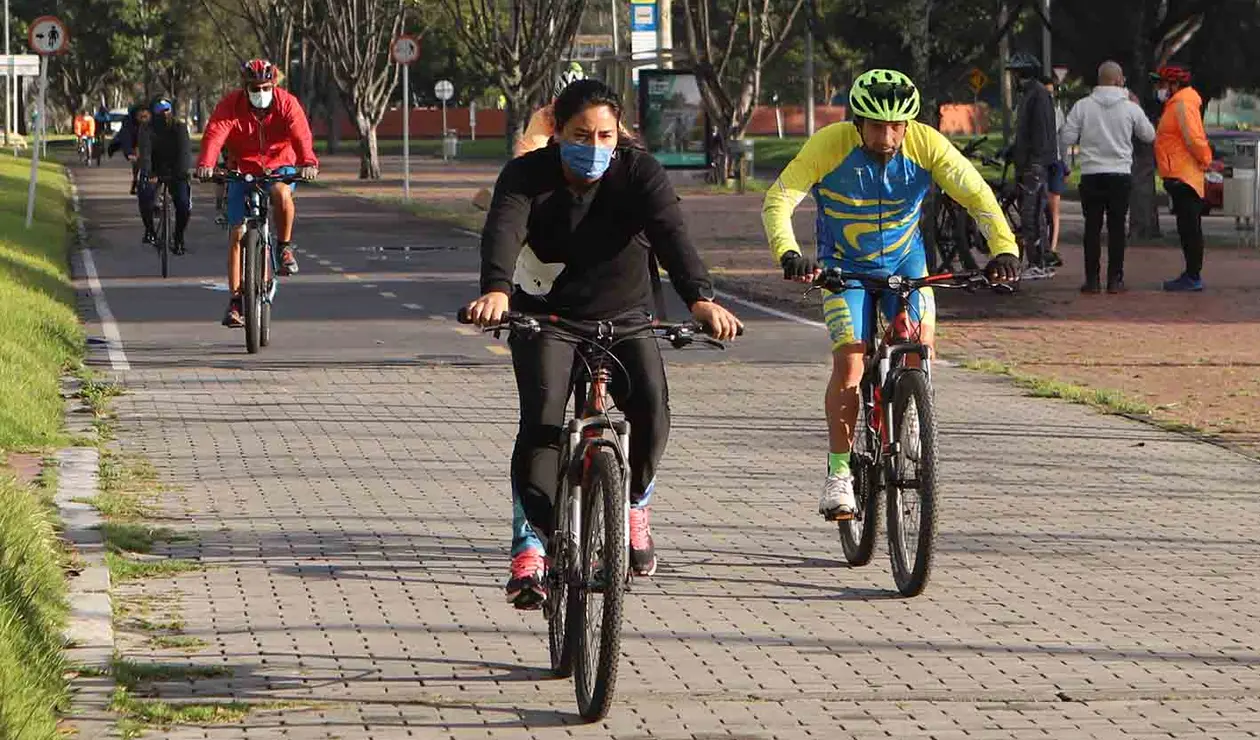 Cuarentena en Bogotá / Deporte en cuarentena / Coronavirus en Colombia