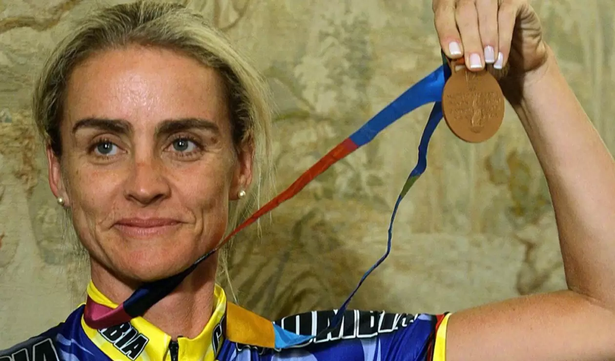 María Luisa Calle recuperó la medalla de bronce Olímpica que ganó en Atenas 2004