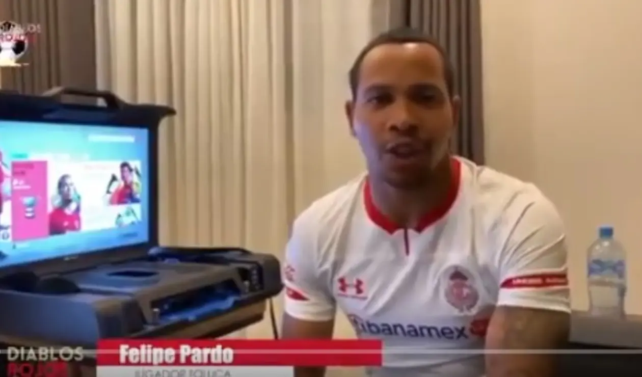 Felipe Pardo, delantero colombiano