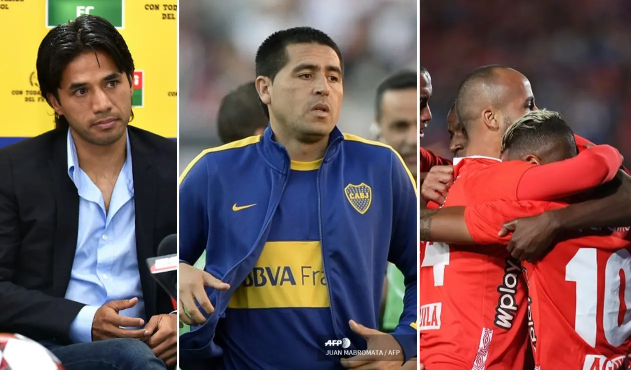Fabián Vargas, Juan Román Riquelme