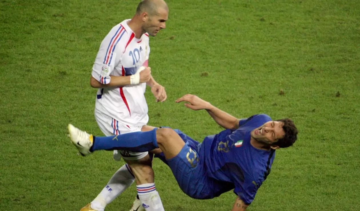Zidane y Materazzi