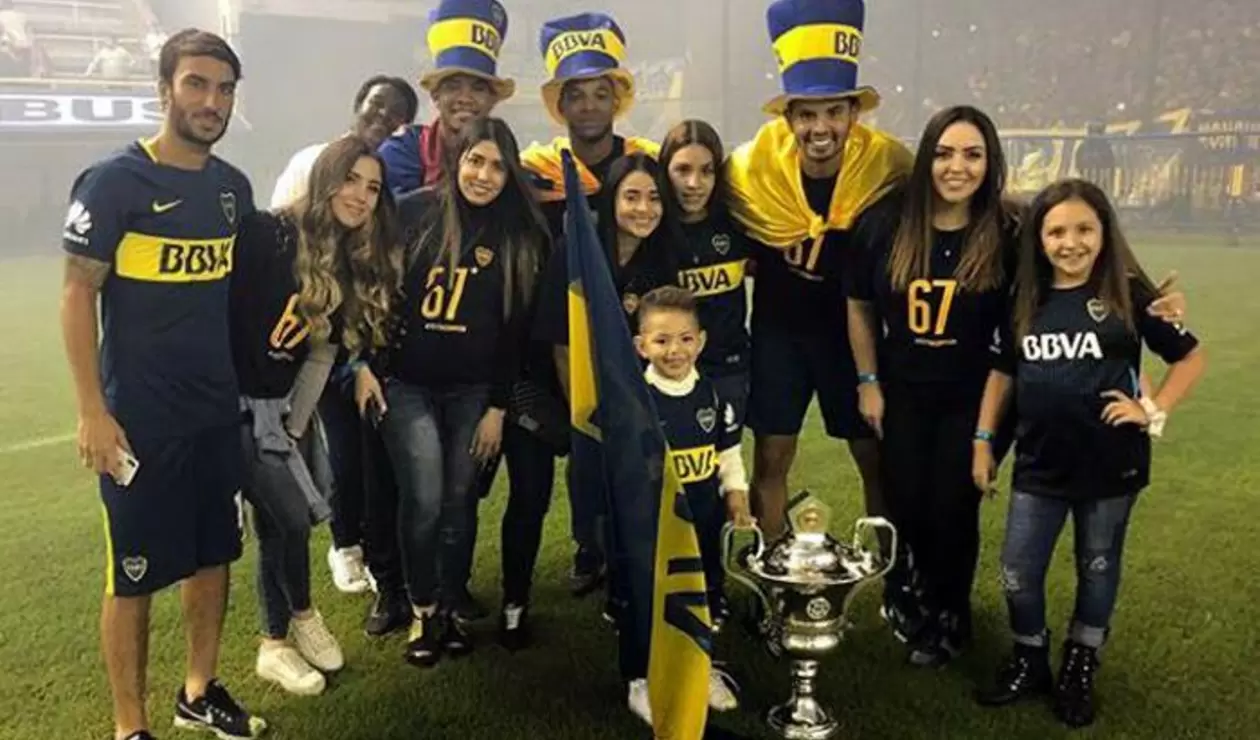Colombianos en Boca Juniors