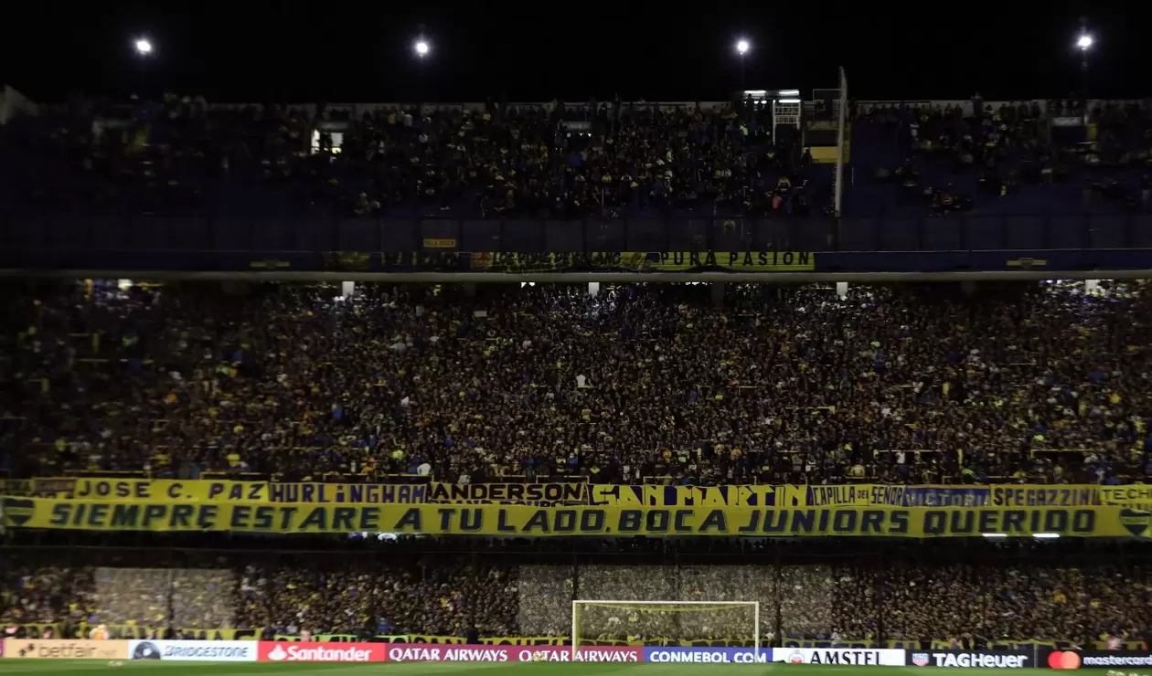 La Bombonera en octubre de 2019 semifinal contra River Plate