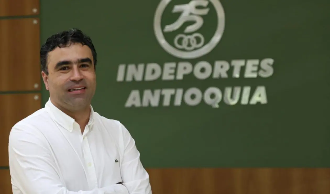 Sergio Roldán, director de Indeportes Antioquia