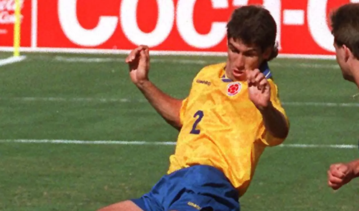 Andrés Escobar, jugador asesinado de la Selección Colombia