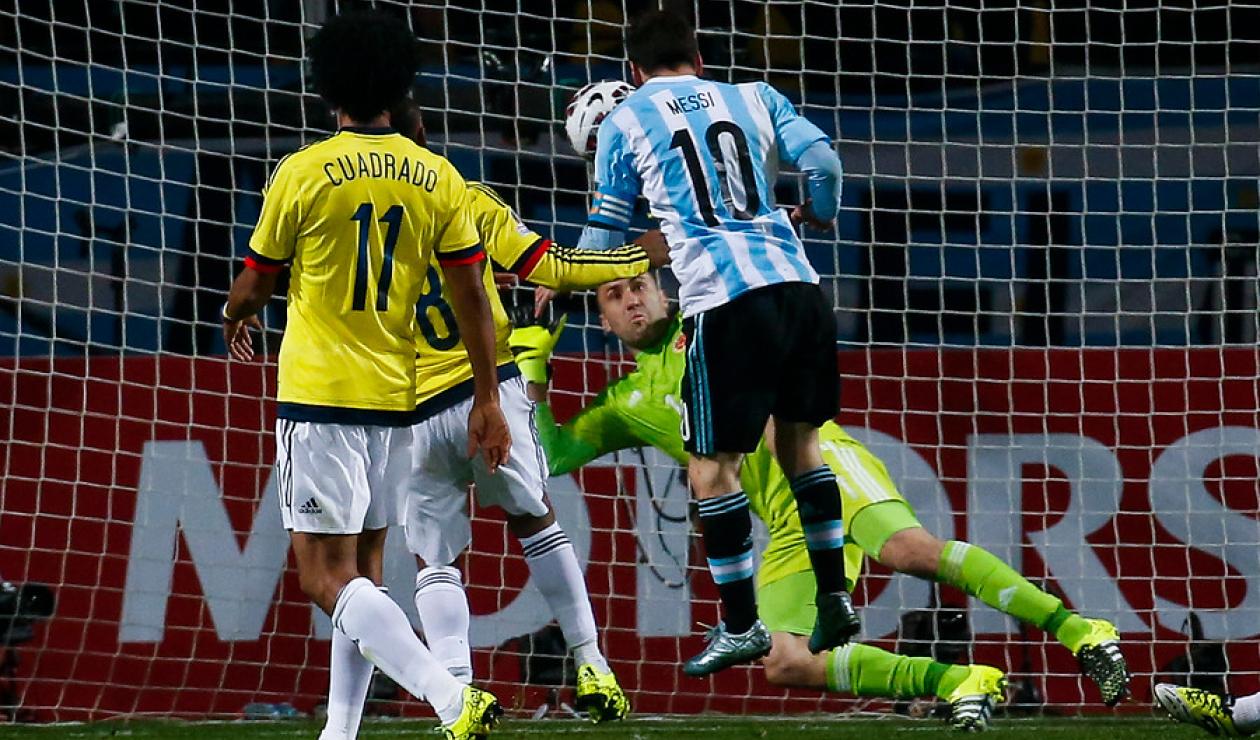David Ospina, Colombia vs Argentina