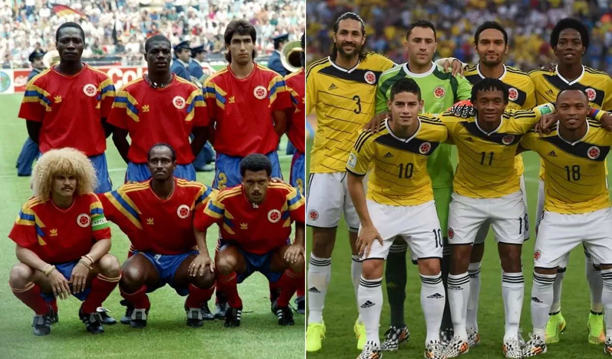 Colombia, Brasil 2014, Italia 90