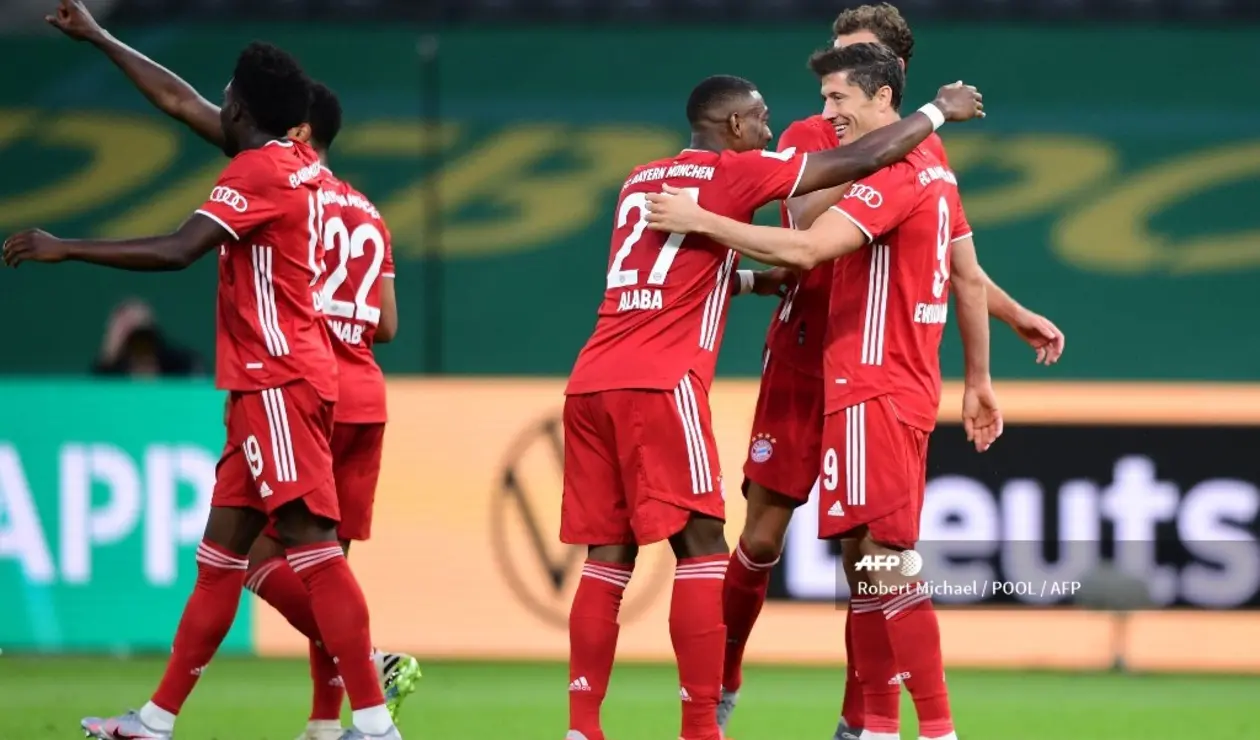 Bayern Munich 2020 - campeón de la Copa Alemana