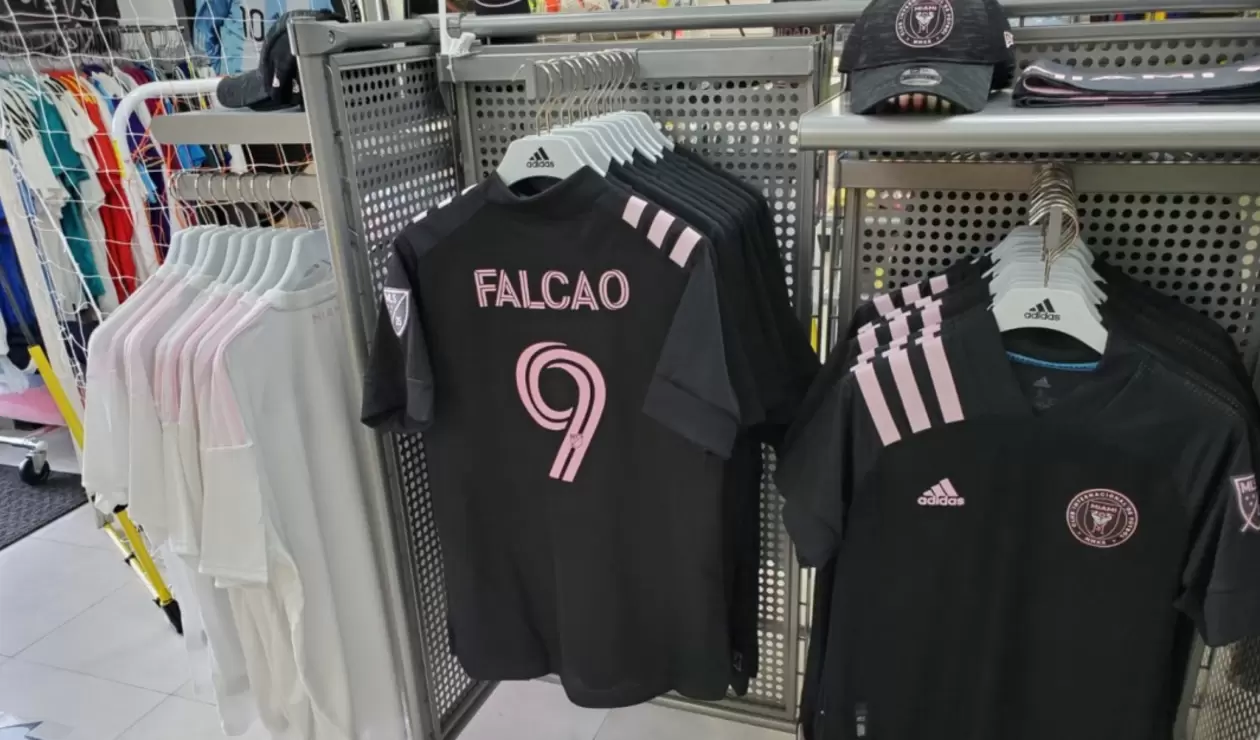 Inter Miami, camisetas con nombre de Falcao