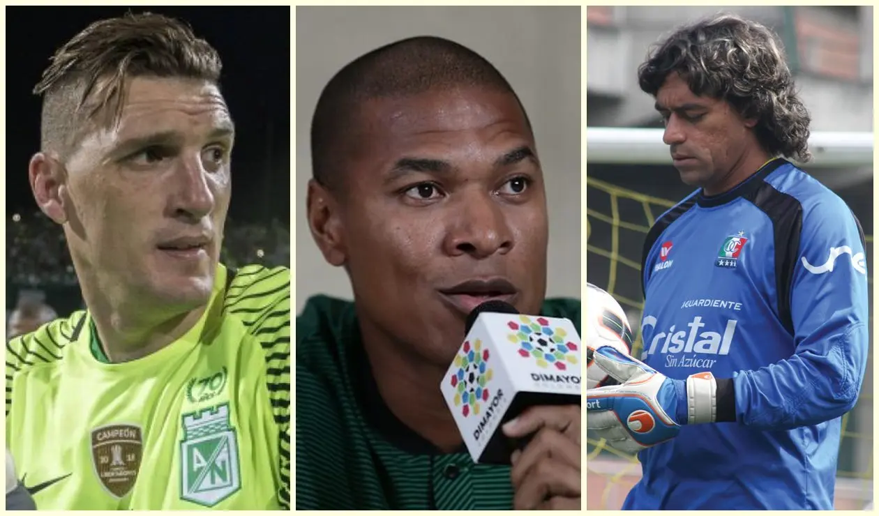 Franco Armani, Alexis Henríquez y Henao
