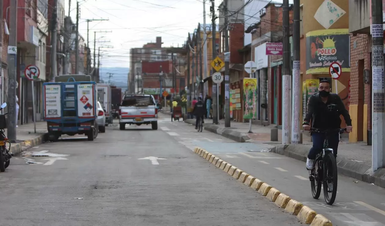 Cuarentena en Bogotá por localidades