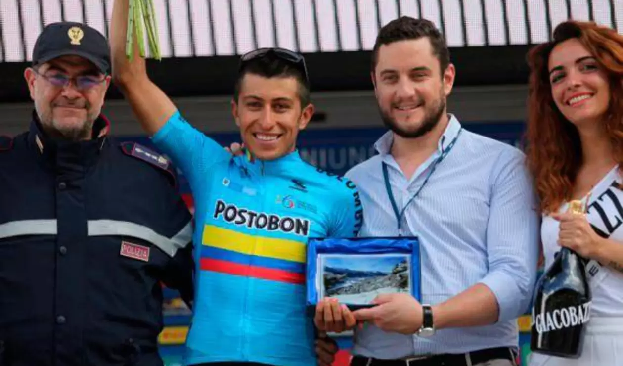 Juan Diego Alba, ciclista colombiano del Movistar