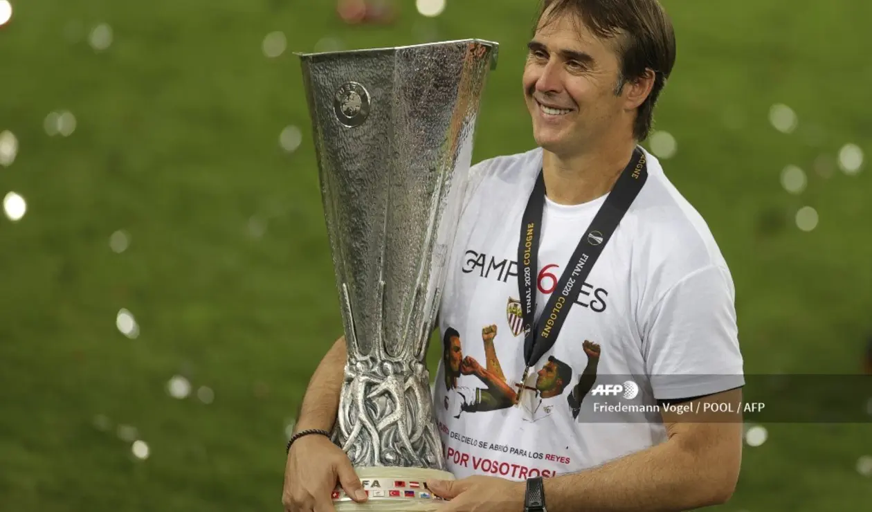Julen Lopetegui, técnico del Sevilla