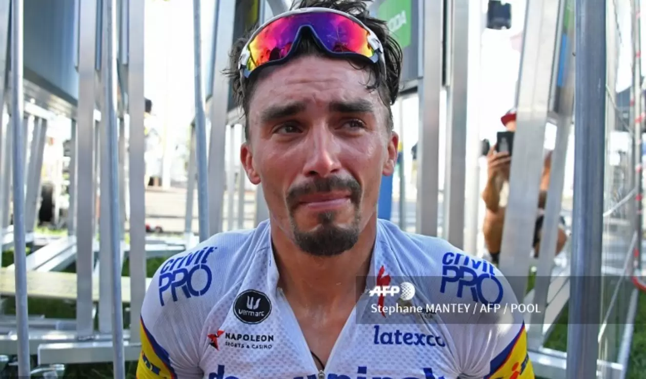 Julian Alaphilippe, ganador de la segunda etapa del Tour de Francia