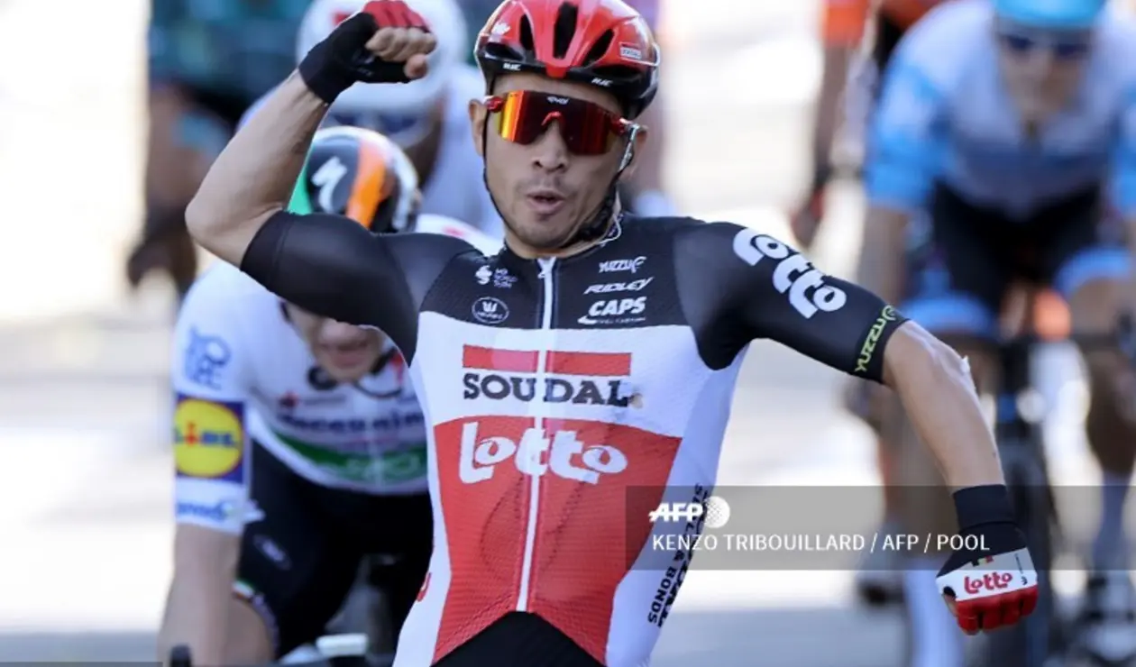 Caleb Ewan ganó la tercera etapa del Tour