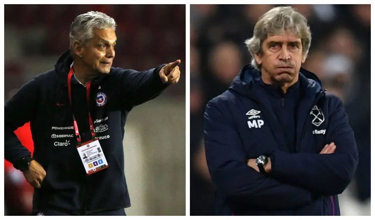 Reinaldo Rueda y Manuel Pellegrini