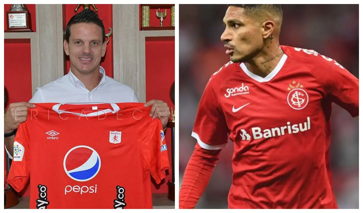 Mauricio Romero y Paolo Guerrero