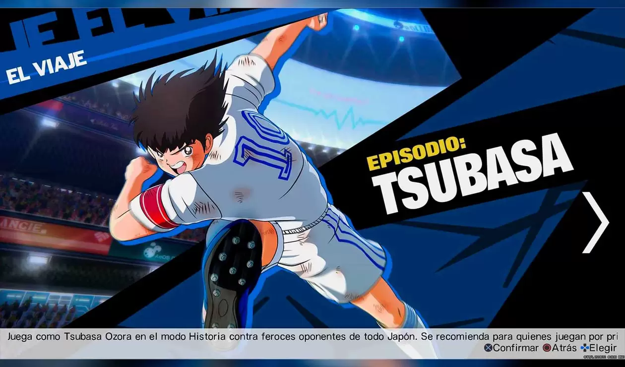 Opciones de Captain Tsubasa: Rise of New Champions 