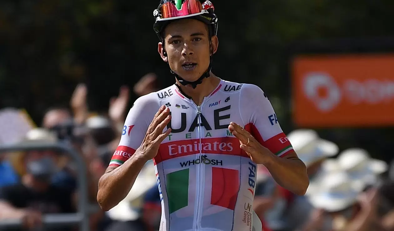 Davide Formolo, ciclista del UAE Emirates
