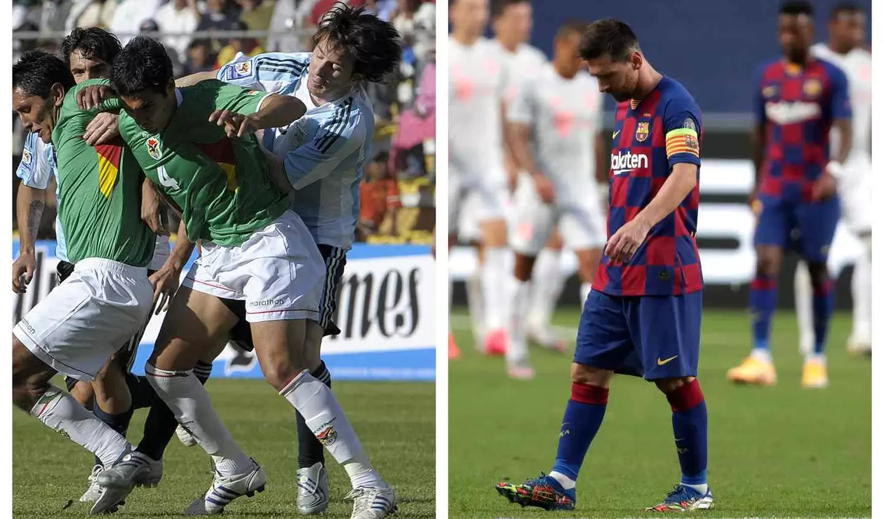 Messi derrotas
