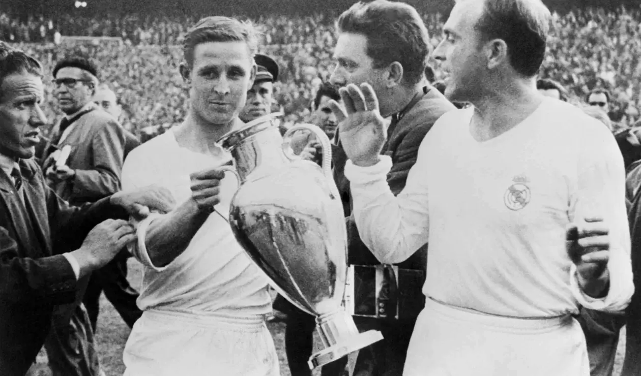 Real Madrid, cinco veces campeón de la Copa de Europa en los años 50