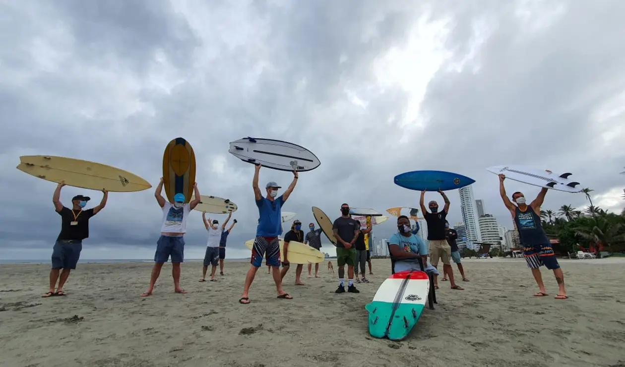 Surfistas de Cartagena 