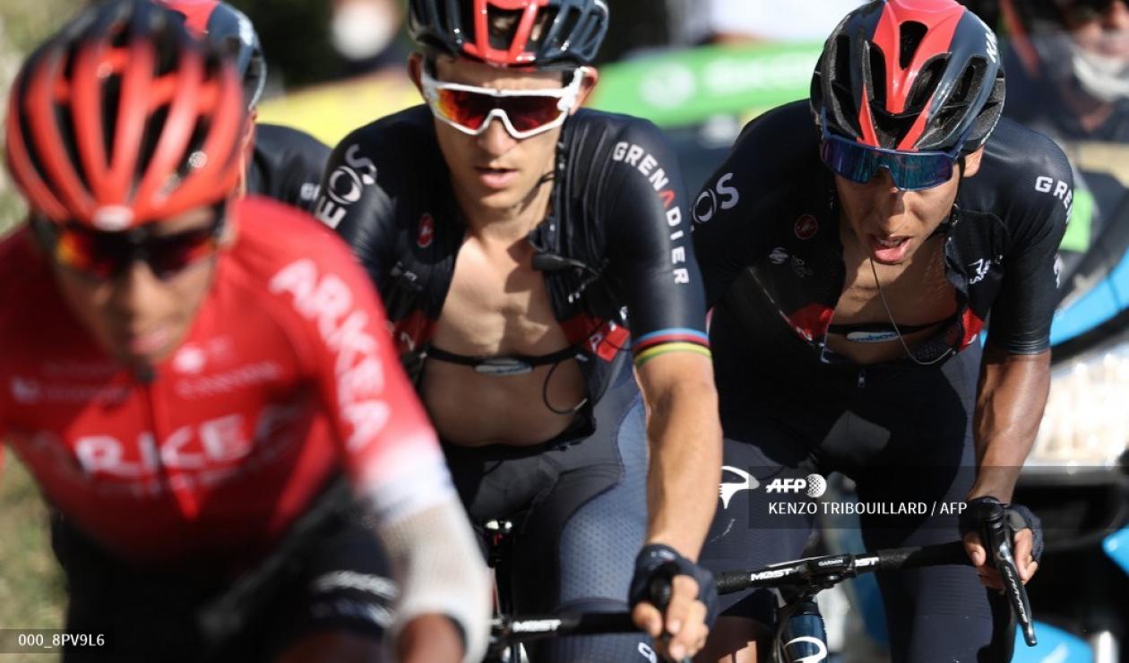 Egan Bernal y Nairo Quintana - Tour de Francia 2020
