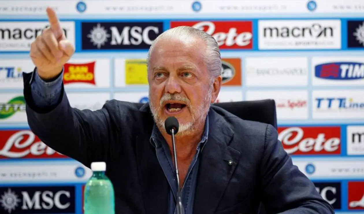 De Laurentiis, presidente del Napoli
