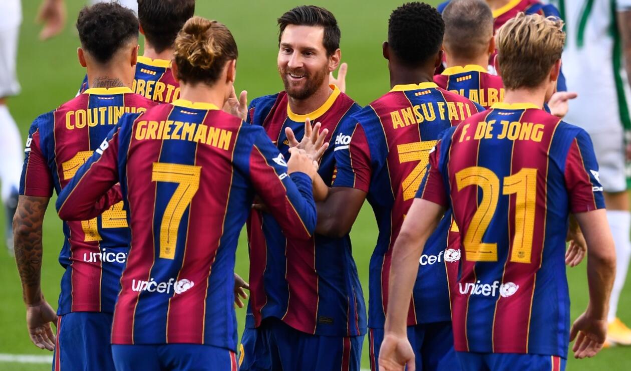 Barcelona Se Quedo Con El Trofeo Joan Gamper Ante Elche Antena 2