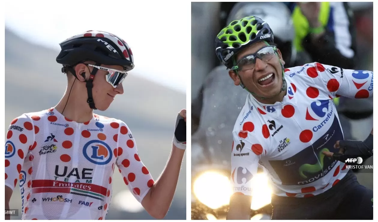 Pogacar y Nairo - Tour de Francia 2020 y 2013