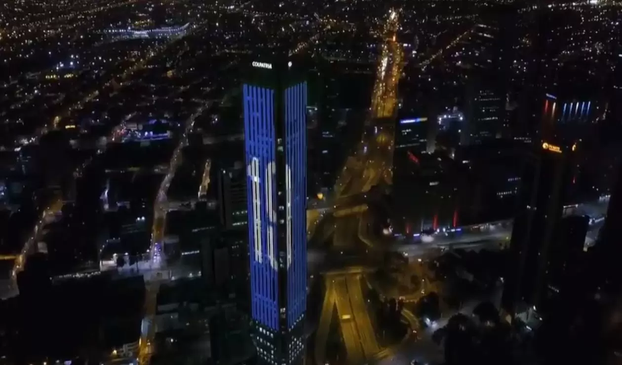 Bogotá es azul