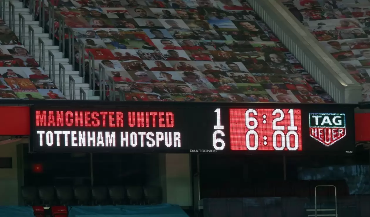 Manchester United vs Tottenham, Premier League