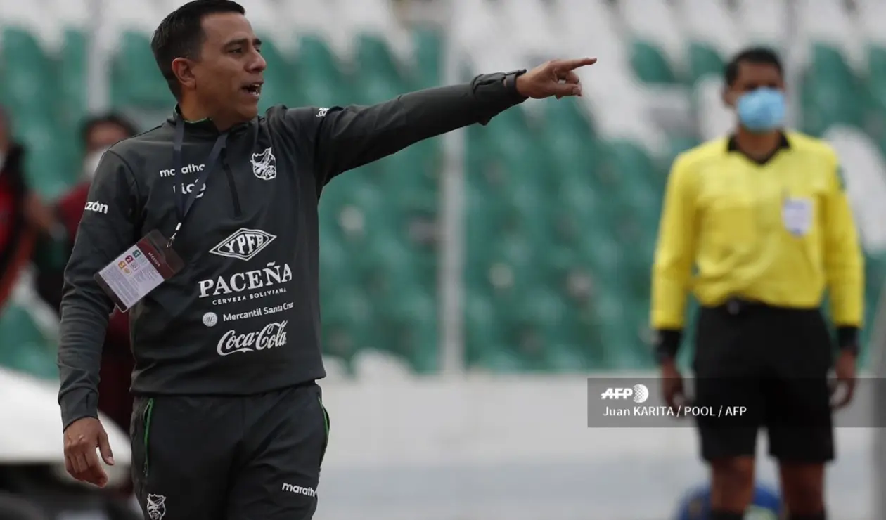 César Farías, técnico de la Selección Bolivia