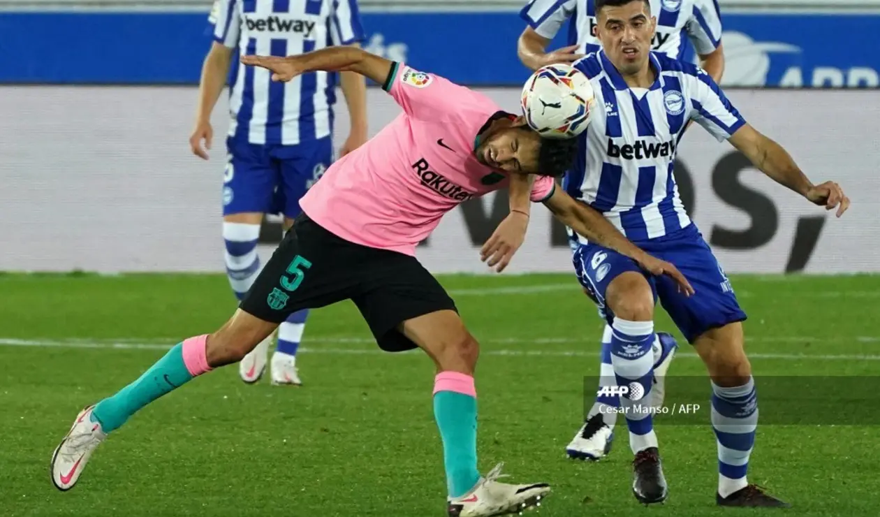 Barcelona vs Alavés, liga española