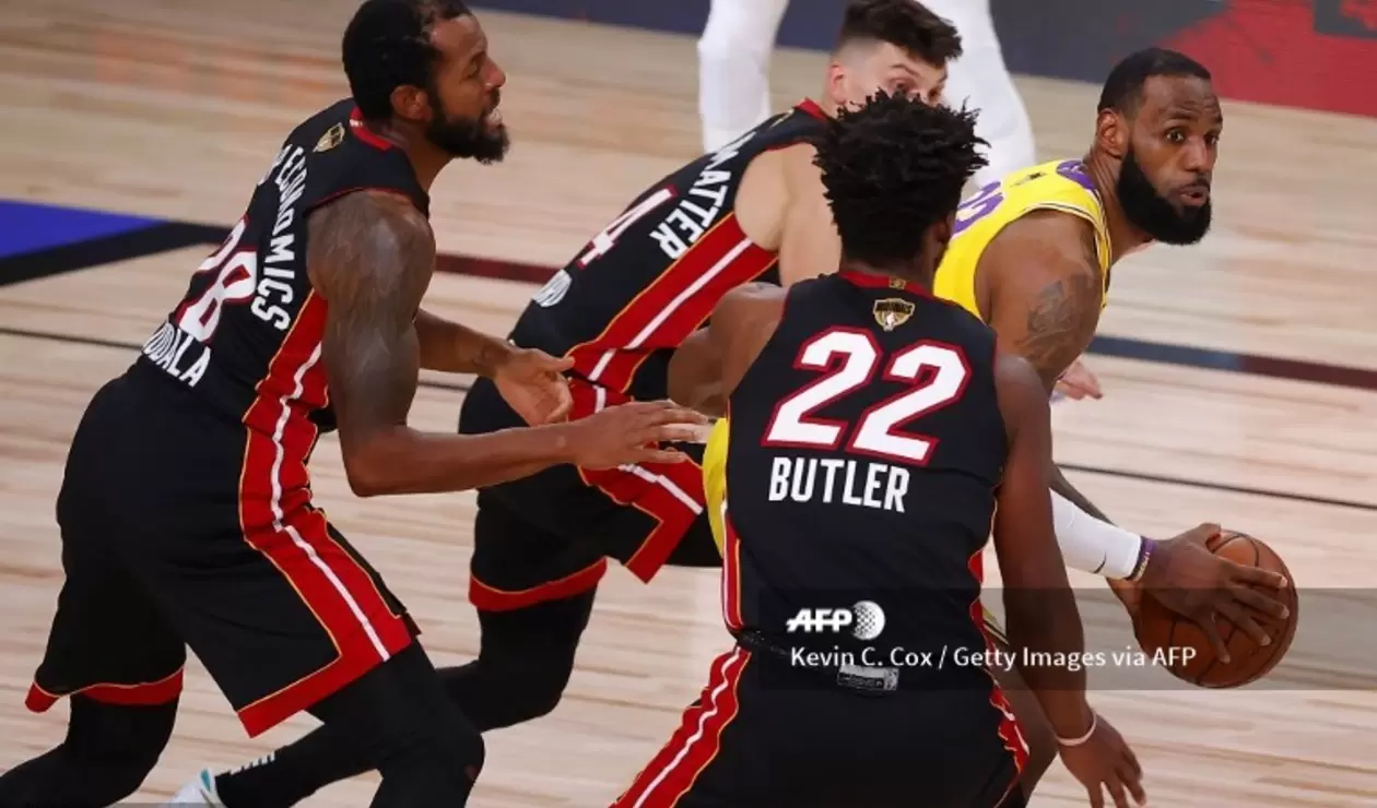 Miami Heat vs Ángeles Lakers, final de la NBA